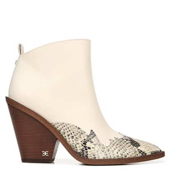 Sam Edelman Ivory Snakeskin Boot - Picture 7 of 12